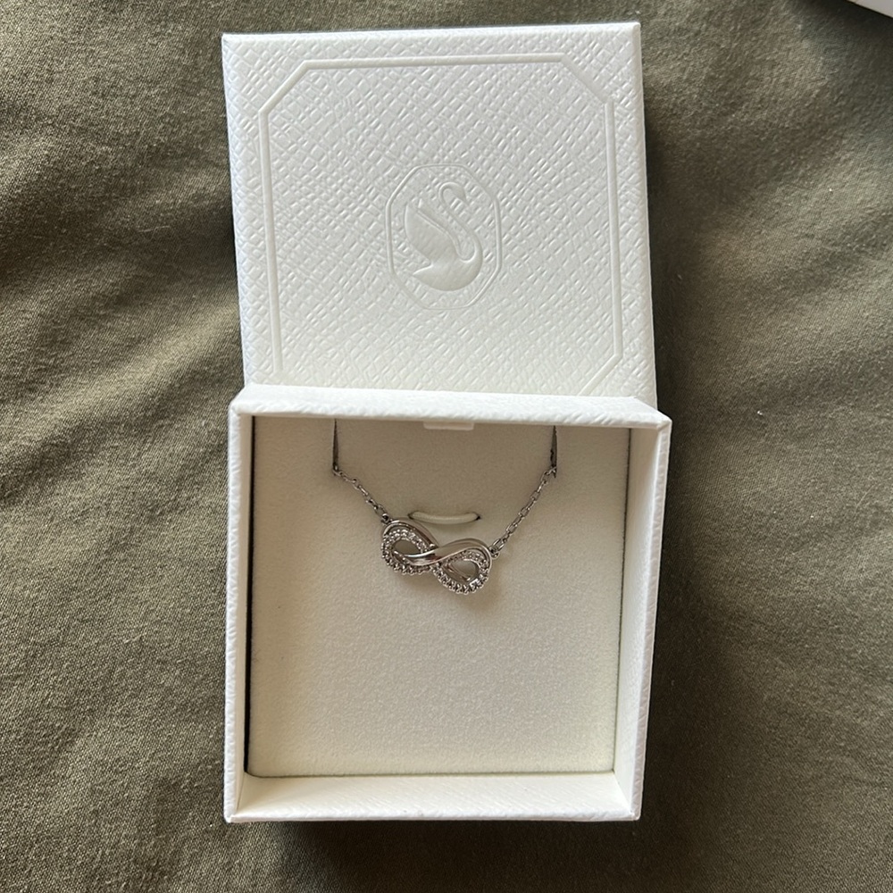 Silver Infinity Necklace - Picture 4 of 4